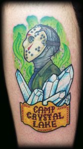 Kóczián Rita - Green Skull Tattoo